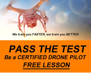 “95% on the (FAA 107) exam…”